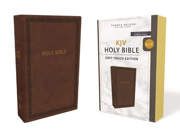 "Biblia KJV (solo ingles)" - Tapa rustica color café