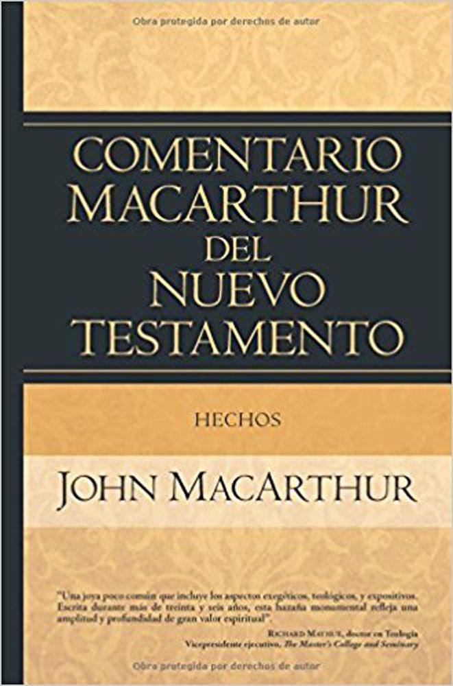 Hechos Comentario Macarthur del N.T. - Tapa dura