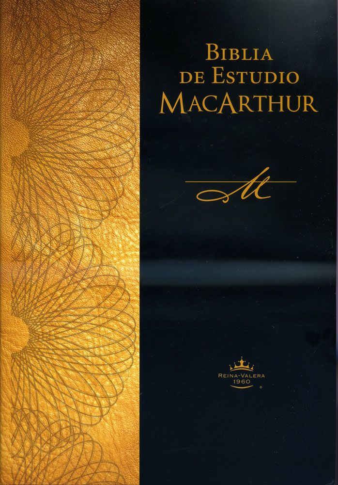 "Biblia de estudio MacArthur" - Tapa dura (RVR60)