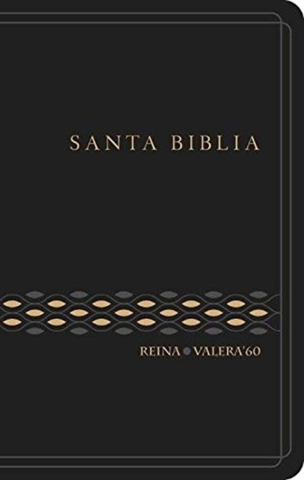 "Biblia RVR60" - Tapa vinil (flexible) color negro