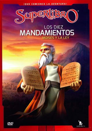 Los diez mandamiento Moises / Super Libro DVD
