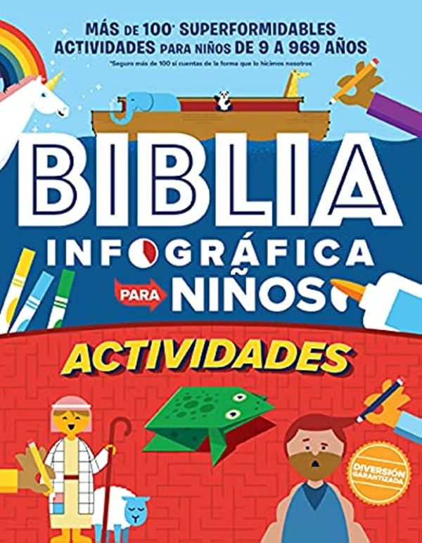 Biblia infográfica para niños: Más de 100 actividades para niños de 9-969 - Tapa blanda