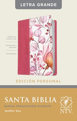 Santa Biblia NTV, Edición personal, letra grande - Tapa piel