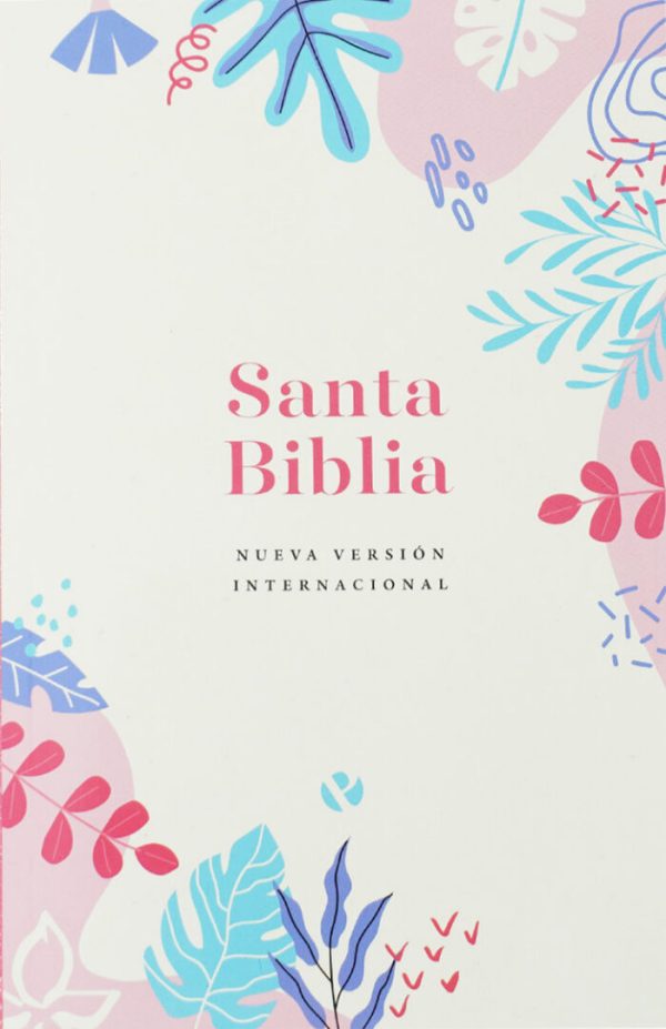 Biblia NVI - Tapa rustica diseño floreado