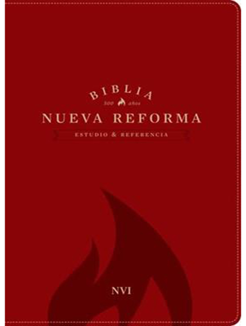 "Biblia de estudio nueva reforma NVI" - Tapa dura roja