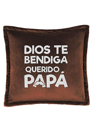 Almohada "Dios te bendiga querido Papá"- Para hombre - Imagen 5