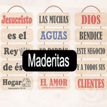 MADERITAS CRISTIANAS