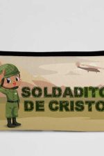 Estuchera cristiana soldadito de Cristo - para niños