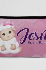 Estuchera cristiana "Jesus es mi pastor" - para niñas