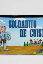 Estuchera cristiana "Soldadito de Cristo" - para niños