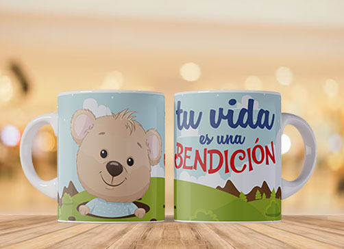 Taza Tu vida es una bendición