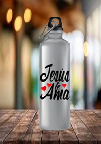 Toma todo "Jesús te ama" - Color plomo